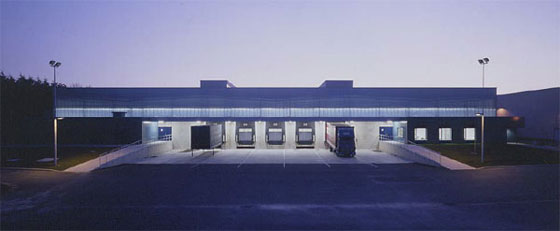 façade est de nuit - photo luc boegly
