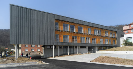 façade d'entrée - photo luc boegly ©