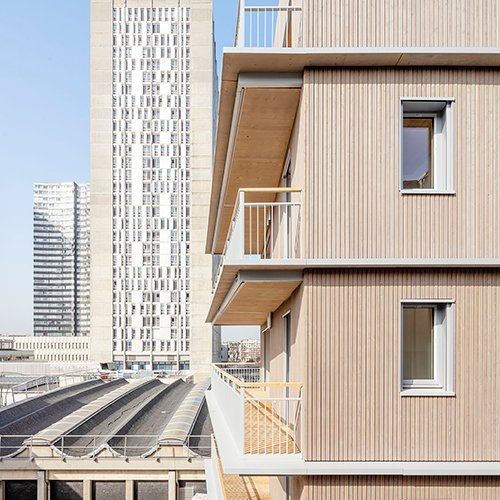 17 logements et crèche 99 berceaux rue de l'ingénieur Keller - Paris 15ème