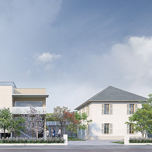 construction de logements locatifs sociaux et réhabilitation du presbytère à Challes les Eaux - 73