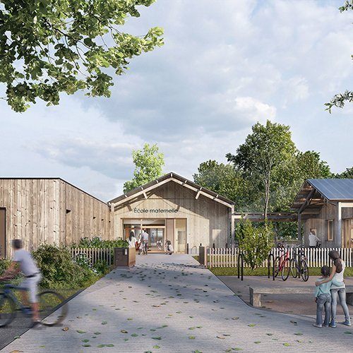 école maternelle, périscolaire et maison d'accueil maternel à Entzheim - 67