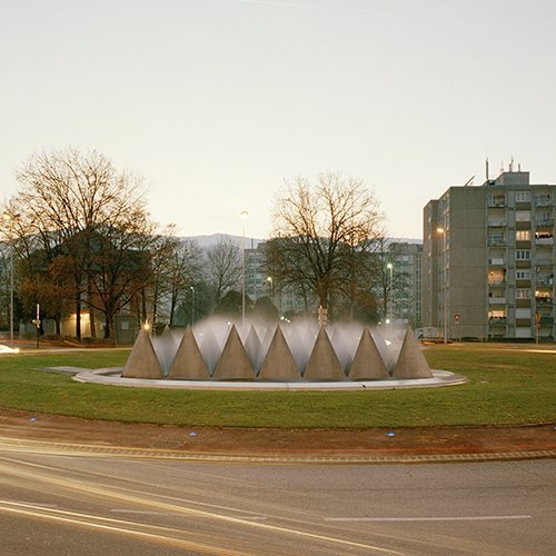 aménagement d'un rond-point à Cognin - 73