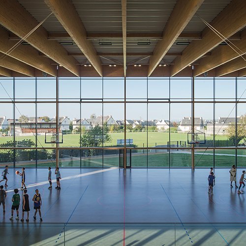 salle omnisport à Langueux - 22