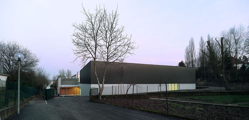 cosec « les sources » à Saverne - 67 - façade ouest - photo Luc Boegly ©