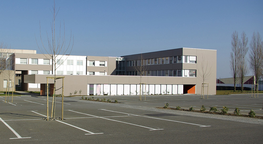 maison des agriculteurs à Plérin - 22 - façade sud-ouest - photo Luc Boegly ©
