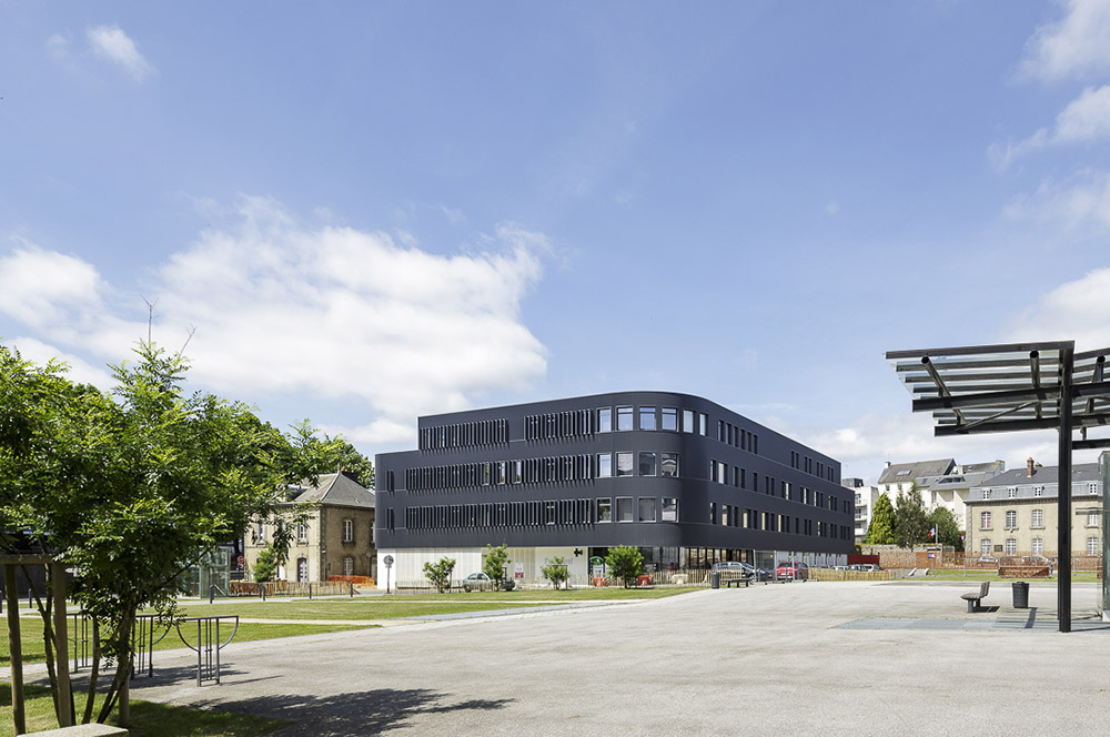 maison médicale à Saint Brieuc - 22 - F. Baron ©