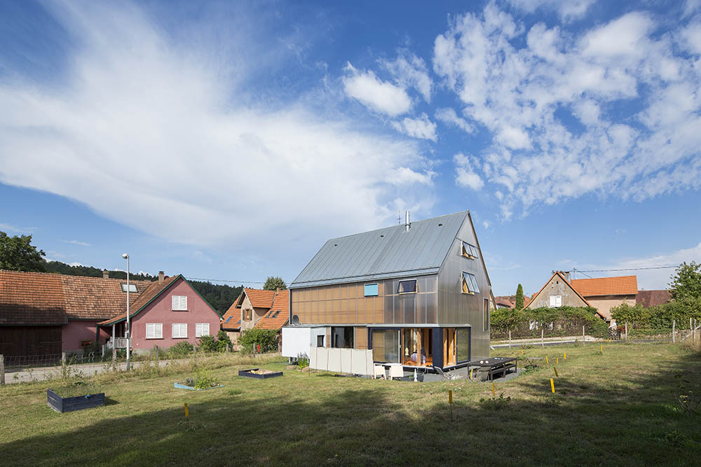 maison 440 à Sparsbach - 67 - angle sud-ouest - photo Luc Boegly ©