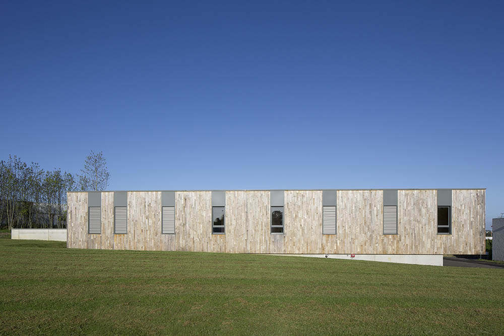 maison des familles à Saint Brieuc - 22 - façade est - photo Frédéric Baron ©