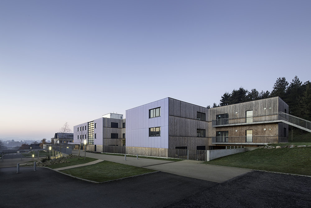 internat 225 lits au lycée H. Avril à Lamballe - 22 - photo © Frédéric Baron
