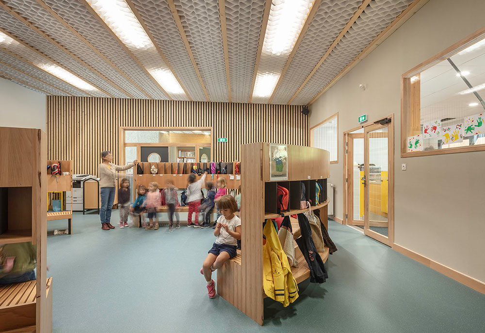 groupe scolaire, restaurant scolaire et salle communale à Alex - 74 - © Luc Boegly
