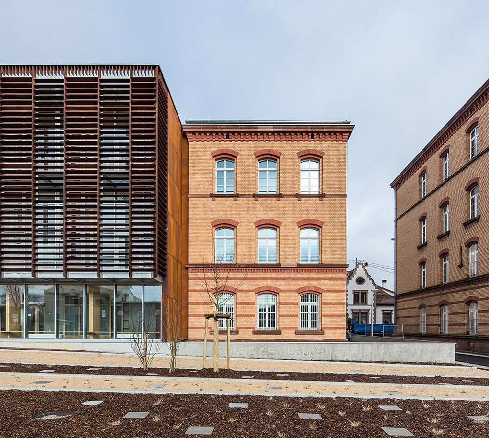 Palais de Justice à Haguenau - 67 - photographie Luc Boegly ©